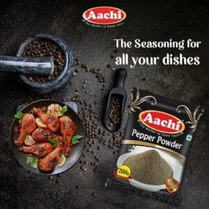 Aachi Black Pepper Powder 50g