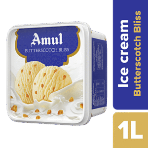 Amul Ice Cream Butterscotch Bliss 1L