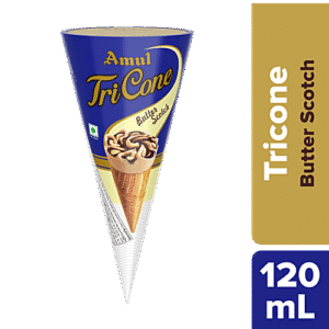 Amul Ice Cream Butterscotch Cone 120ml