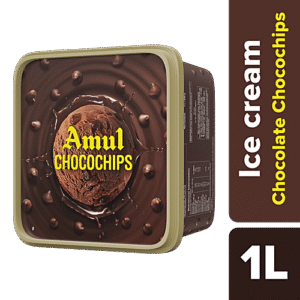 Amul Ice Cream Choco Chips 1L