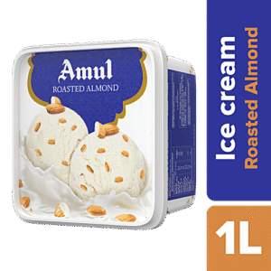 Amul Ice Cream Roasted Almond 1L