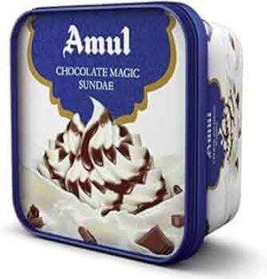 Amul Ice Cream Strawberry Magic Sundae 1L