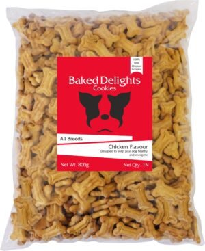 Baked Delights Dog Cookies Chicken 800g