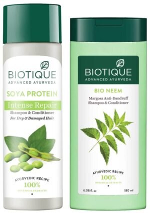 Biotique Soya Protein Shampoo & Conditioner 180ml