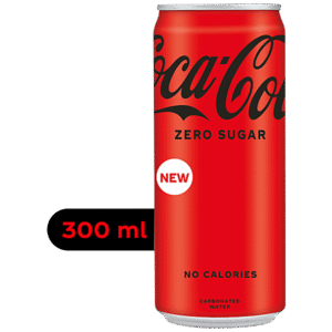 Coca-Cola Zero Sugar Tin 300ml