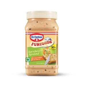 Dr. Oetker FunFoods Sandwich Spread Veg Cucumber & Carrot 250g