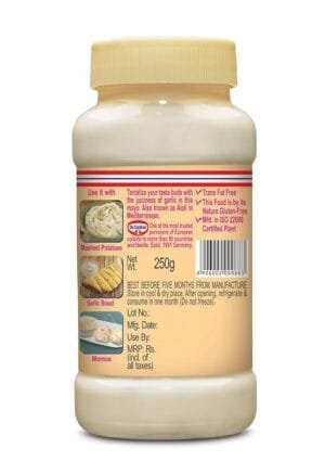 Dr. Oetker FunFoods Veg Mayonnaise Garlic 100g