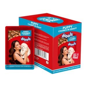 Drools Puppy Chunks in Gravy 60g