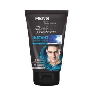 Glow & Handsome Instant Brightness Men Face Wash 100g