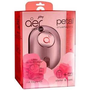 Godrej Aer Car Click Gel Petal Crush Pink 10g
