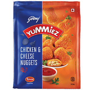 Godrej Yummiez Chicken & Cheese Nuggets 325g