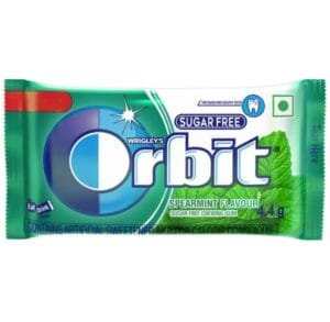 Orbit Sugar Free Spearmint 3.3g