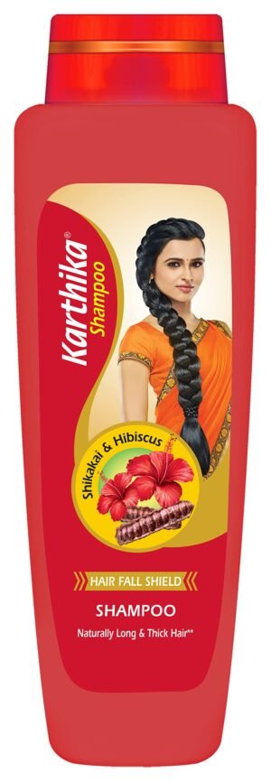 Karthika Shampoo Shikakai & Hibiscus 340ml