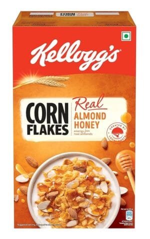 Kellogg’s Corn Flakes Almond Honey 650g