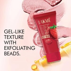 Lakme Blush & Glow Strawberry Face Wash 100g