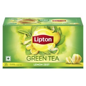 Lipton Green Tea Lemon Zest 25 Bags