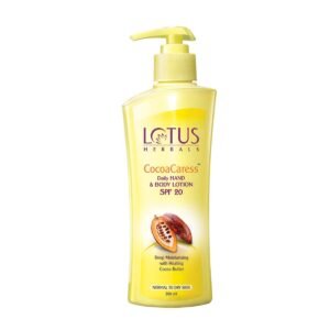Lotus Cocoa Caress SPF 20 Body Lotion 250ml