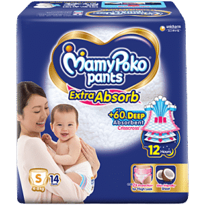 Mamypoko Pants S (4-8kg) 14 Nos