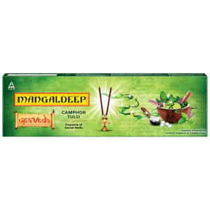 Mangaldeep Camphor Tulsi Agarbatti 93g