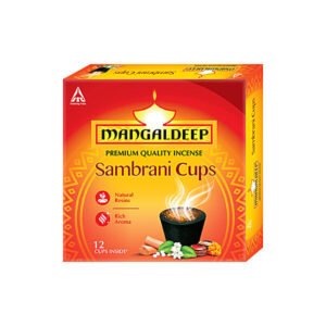 Mangaldeep Sambrani Cup 12 Pieces