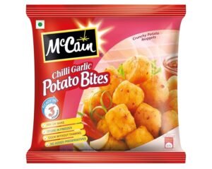 McCain Chilli Garlic Potato Bites 504g