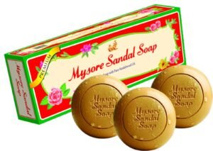 Mysore Sandal Soap 150g x3 (3-in-1)