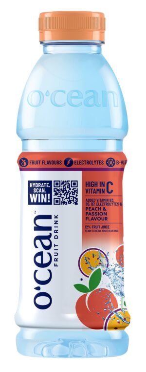 Ocean Peach & Passion Fruit Drink 500ml