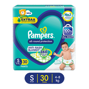 Pampers S (4-8kg) 30 Nos