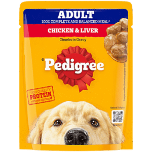 Pedigree Adult Chicken Liver and Veg Gravy 70g