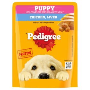 Pedigree Puppy Chicken Liver with Loaf Gravy 70g