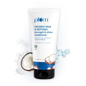 Plum Coconut Milk & Peptides Strength & Shine Conditioner 175g