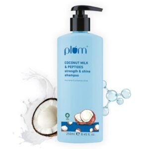 Plum Coconut Milk & Peptides Strength & Shine Shampoo 250ml
