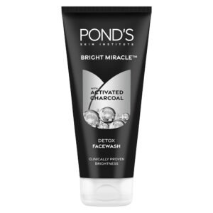 Ponds Bright Miracle Activated Charcoal Face Wash 50g