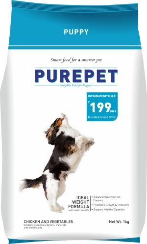 Purepet Puppy Chicken and Veg 1kg