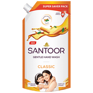 Santoor Gentle Hand Wash Classic 650ml