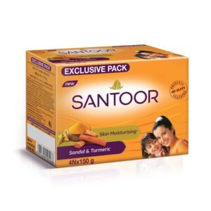 Santoor Sandal & Turmeric Soap 150g