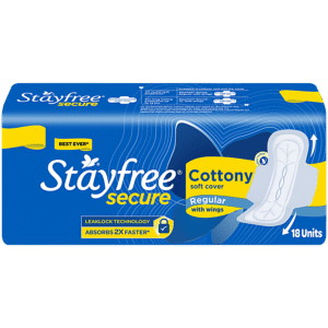 Stayfree Secure Cottony 18 Pads