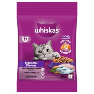 Whiskas Adult Mackerel Flavour 50g