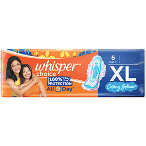 Whisper Choice 6+1 Pads
